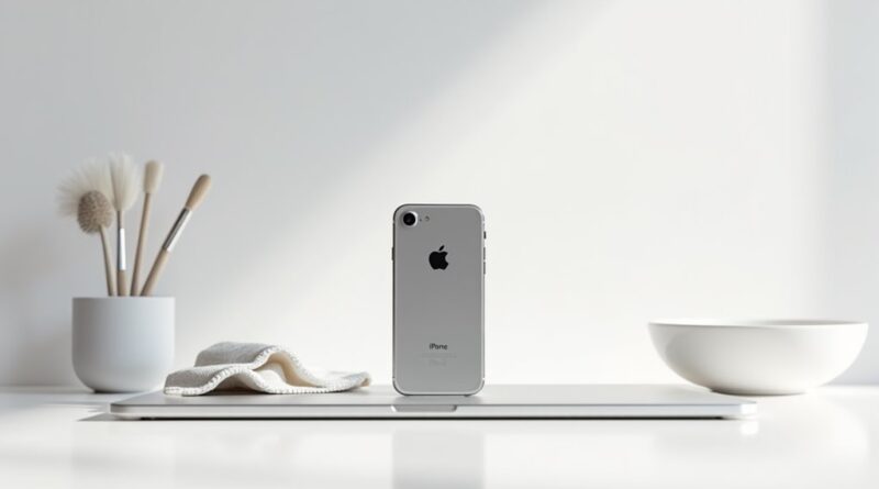 clean iphone microphone effectively