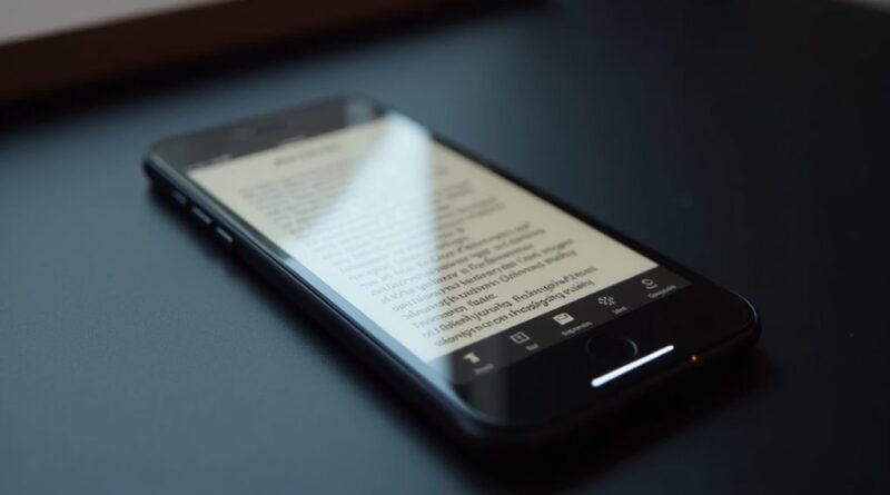 ciązyste przewijanie książek Apple