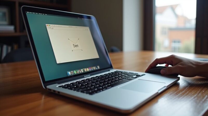 wysyłanie wiadomości e-mail w Apple Mail