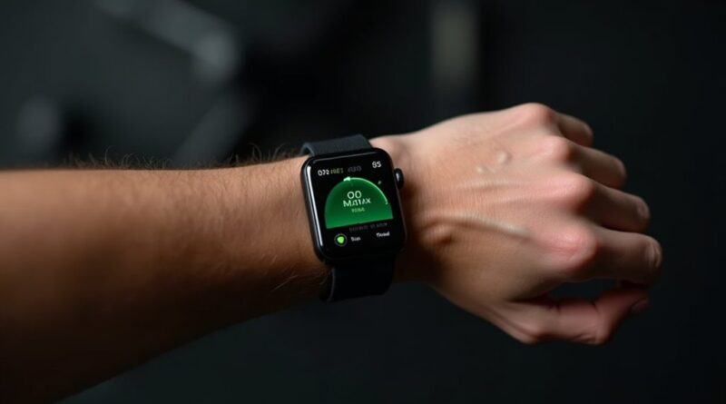 monitorowanie maksymalnego VO2 w zegarku Apple Watch