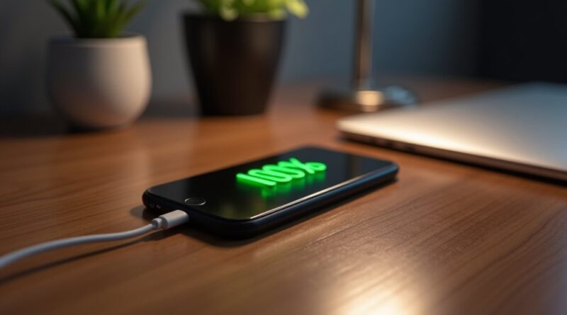 telefon bateria pełne naładowanie