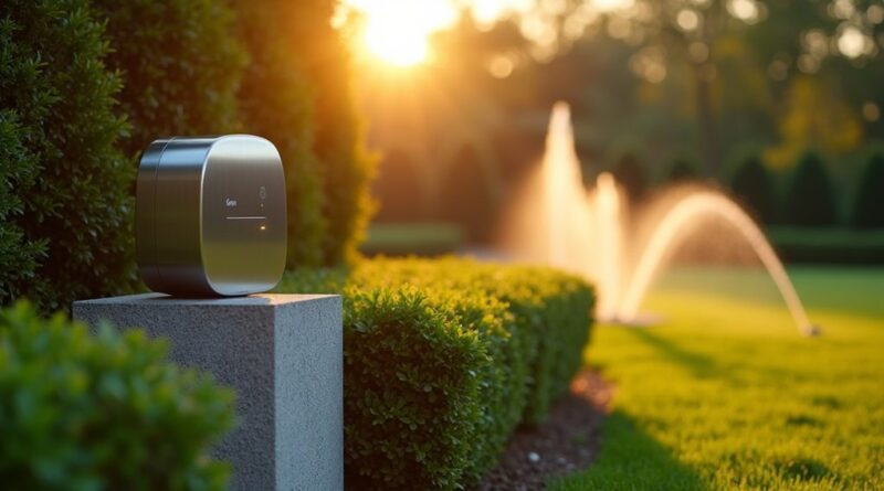 inteligentna automatyzacja ogrodu domowego