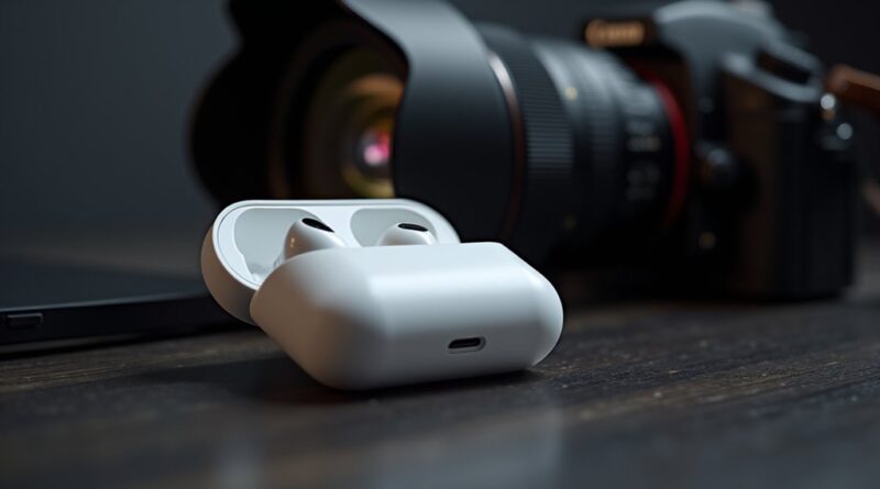 nagrywanie wideo z mikrofonem AirPods