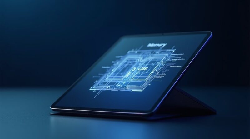 wirtualna pamięć wymiany na iPadzie